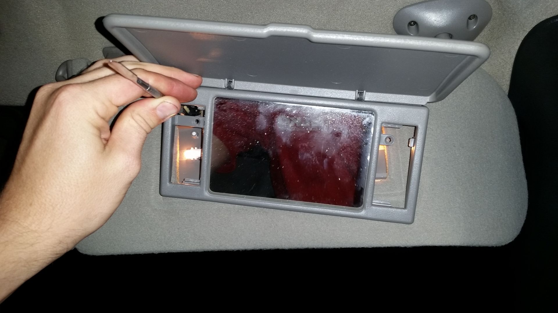 How to Visor Vanity Mirror Replacement Blazer Forum Chevy Blazer
